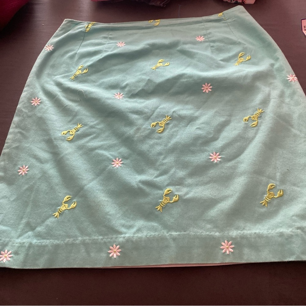 Lilly Pulitzer skirt.